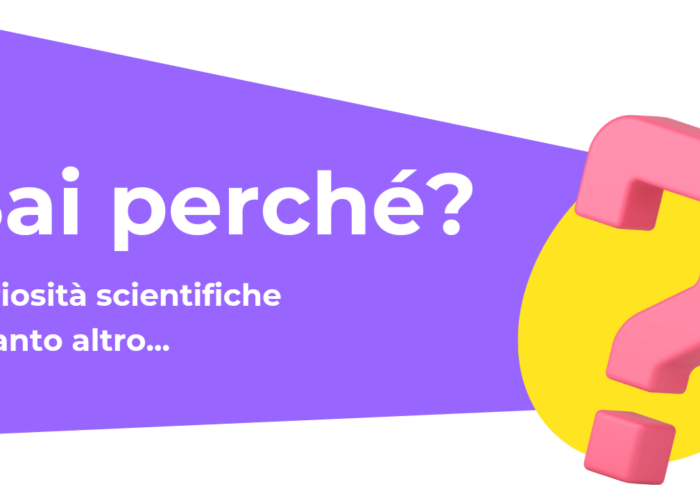 Sai perché?