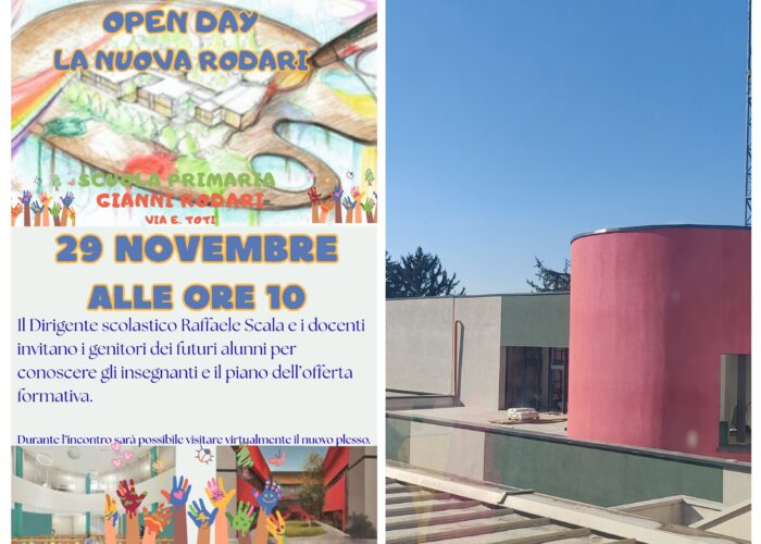 Sbirciando la nuova Rodari: sorprese all’Open Day