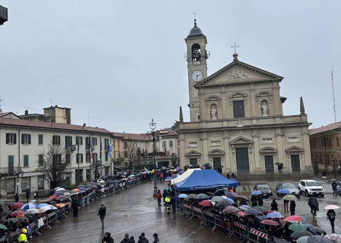 LA FIAMMA OLIMPICA A SARONNO