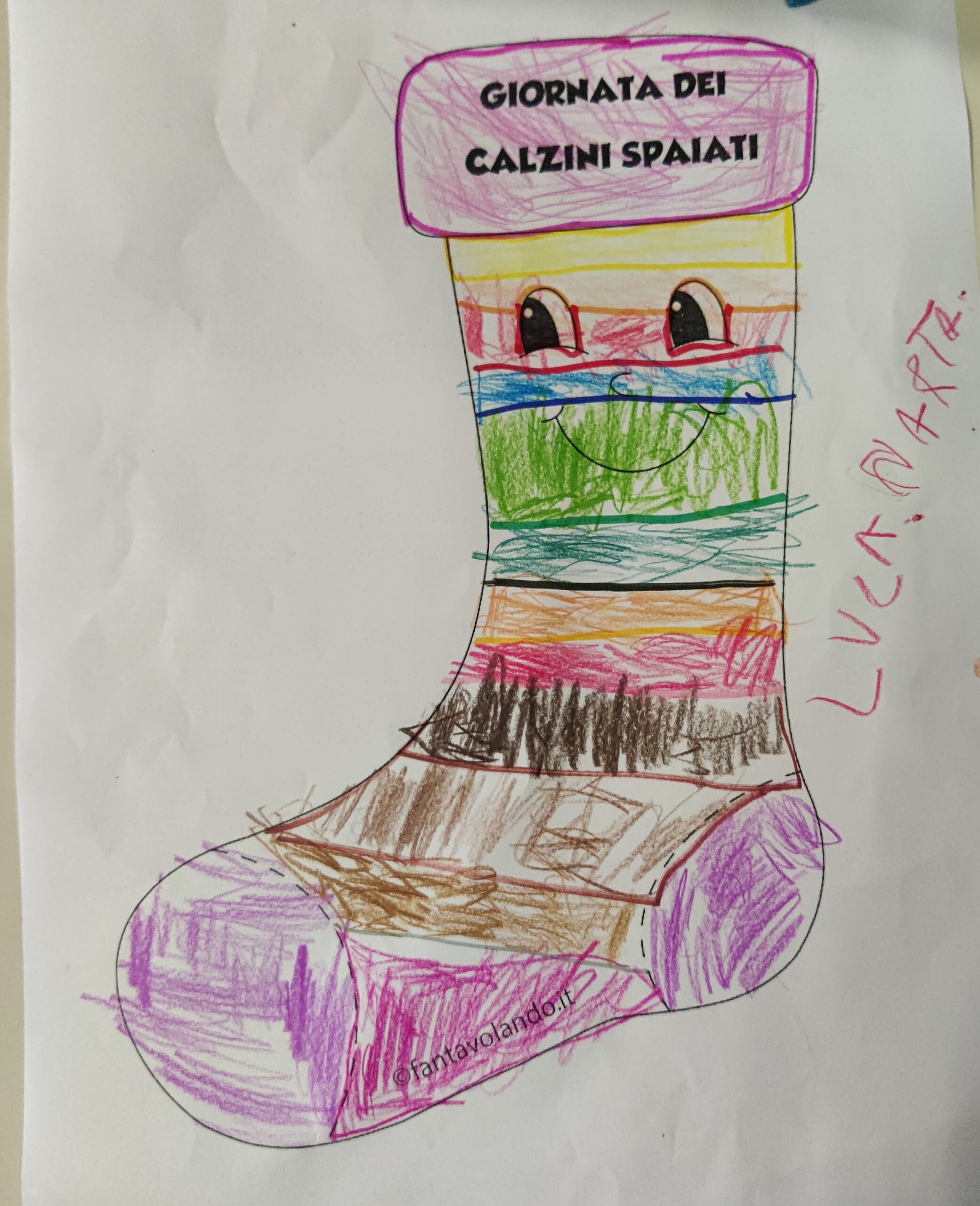 Tutti spaiati, tutti colorati, anche quest’anno!