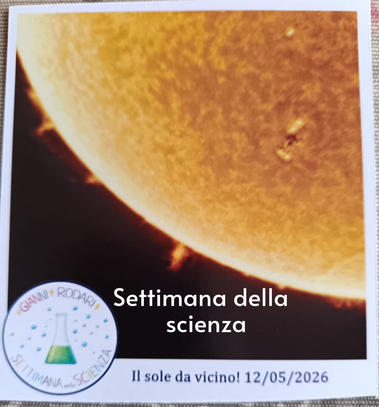 Il sole dalla Rodari!